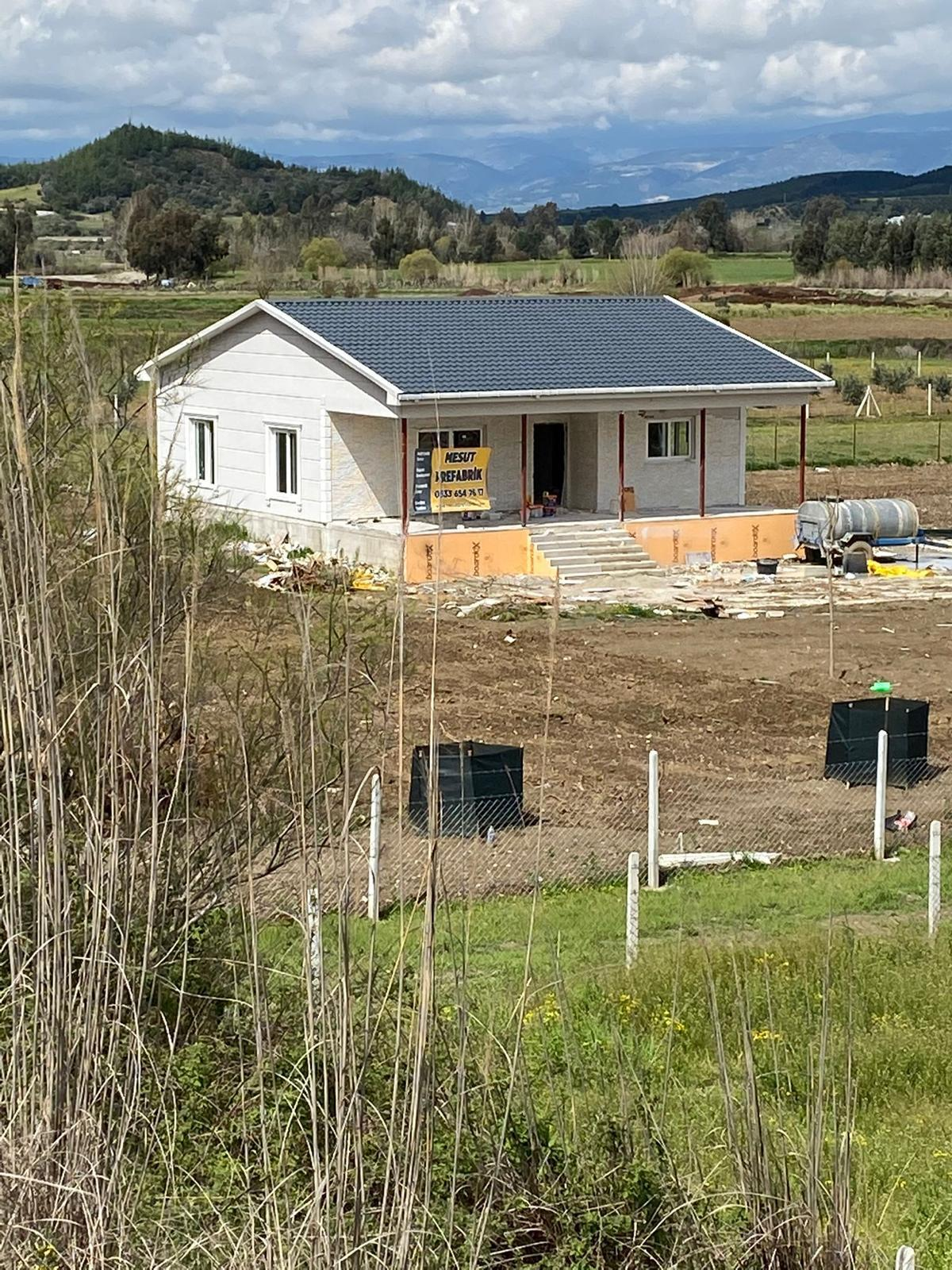 Salbaş 125 m² prefabrik konut projesi